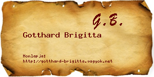 Gotthard Brigitta névjegykártya